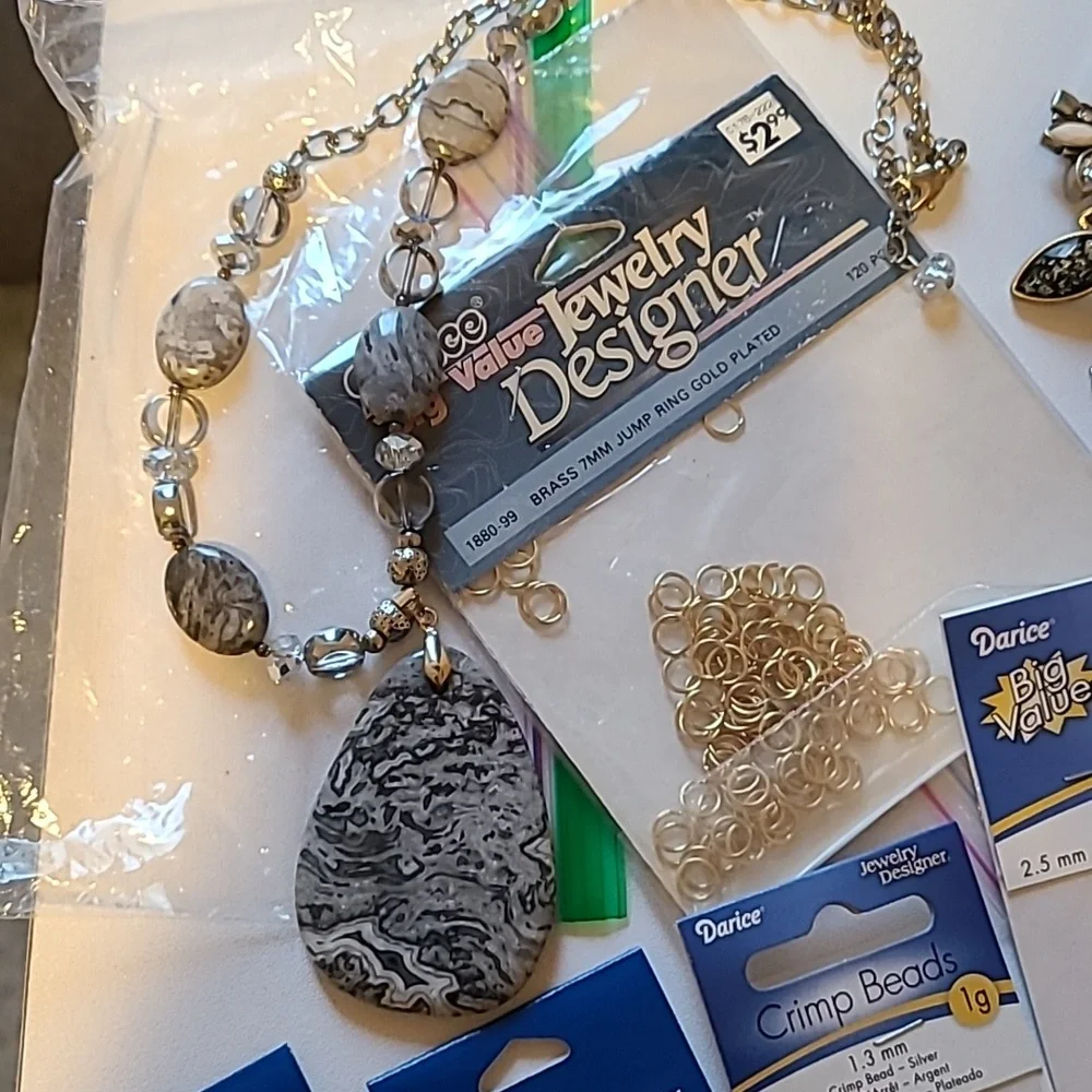 Bundle of Jewerly Making Findings & Misc.  Over 50 packages - Picture 10 of 16
